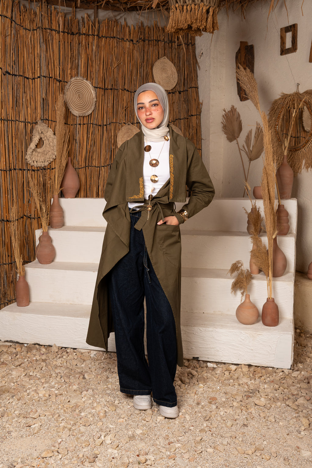 The 3 Ways Coat (Olive)