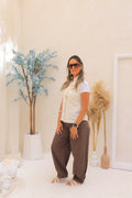 Boss Vest & Comfy Pants Brown