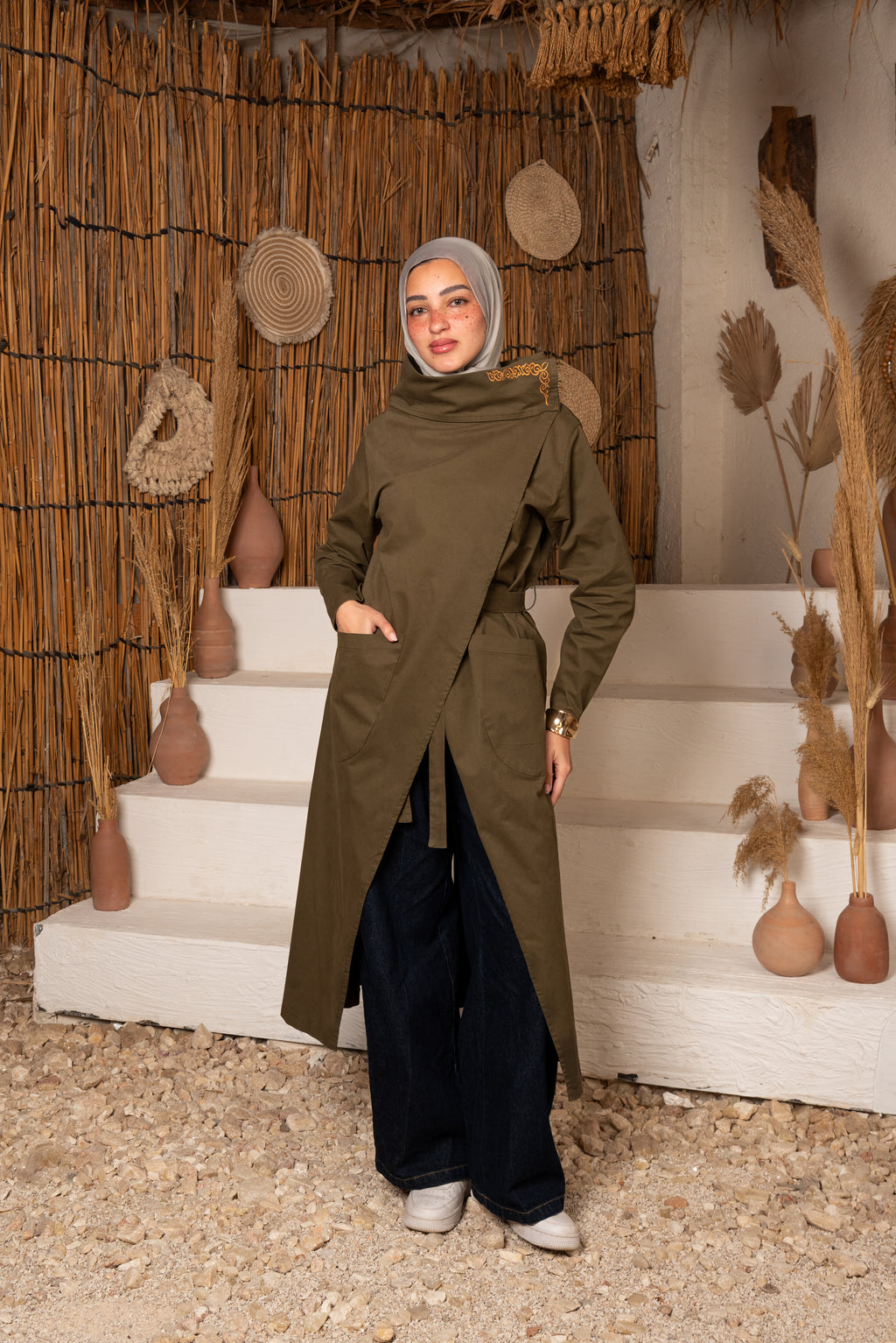 The 3 Ways Coat (Olive)