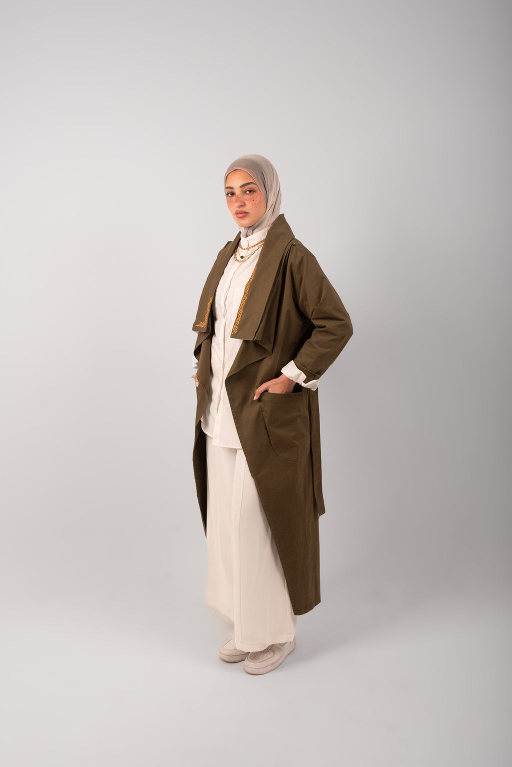 The 3 Ways Coat (Olive)