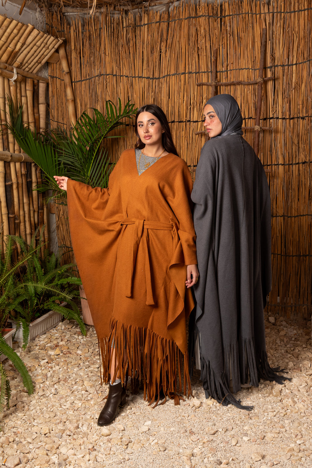 The Fringed Kaftan (Camel)
