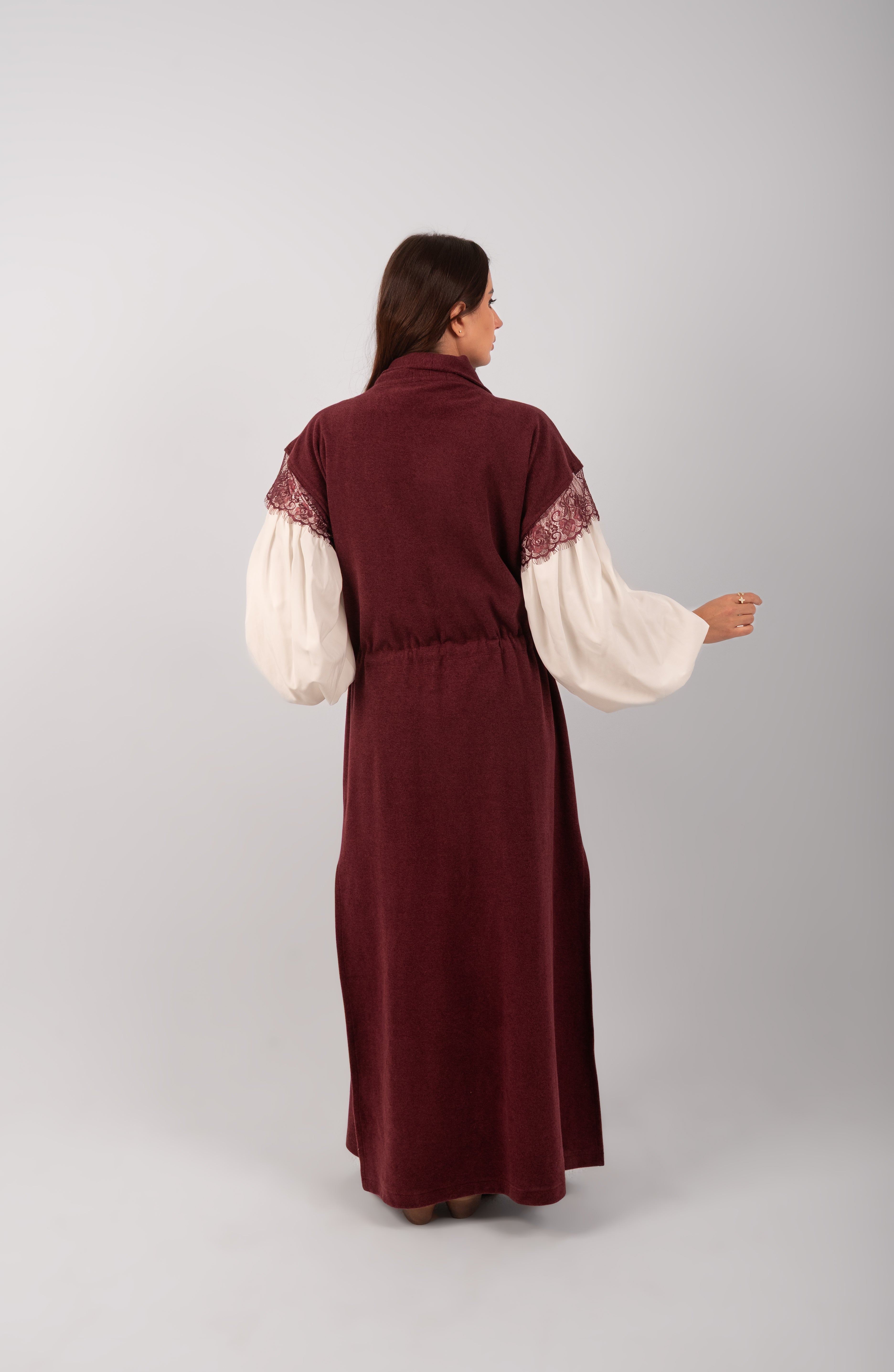 The Cashmere Cardigan (Burgandy)