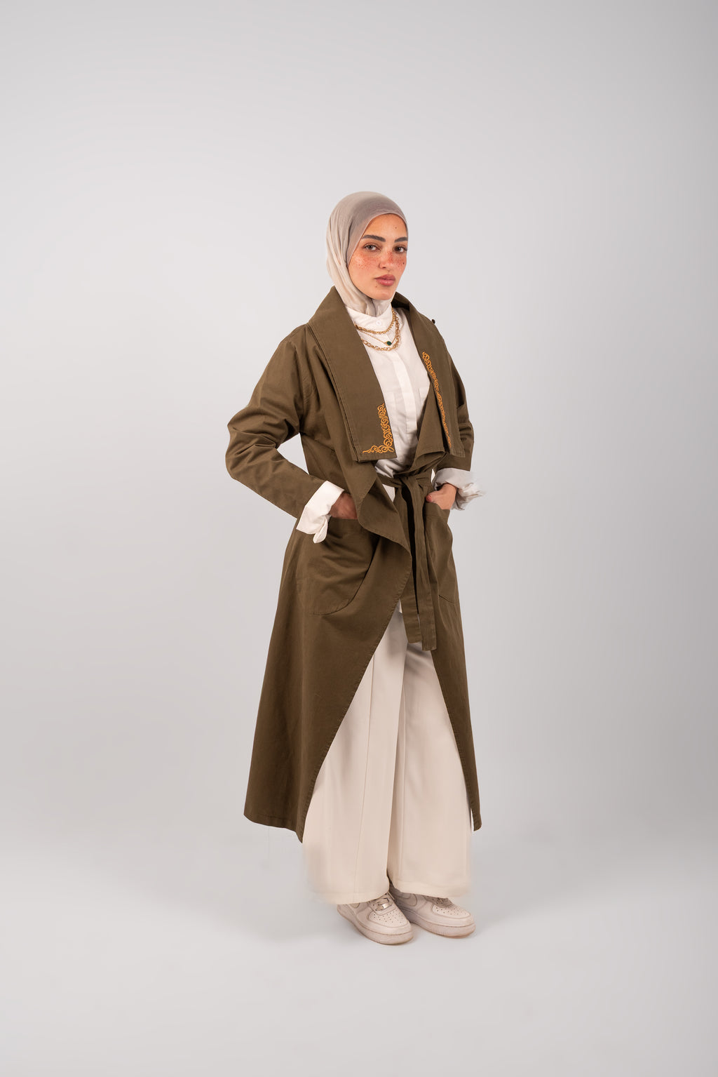 The 3 Ways Coat (Olive)