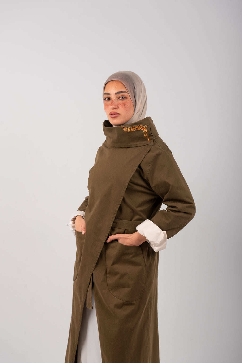 The 3 Ways Coat (Olive)
